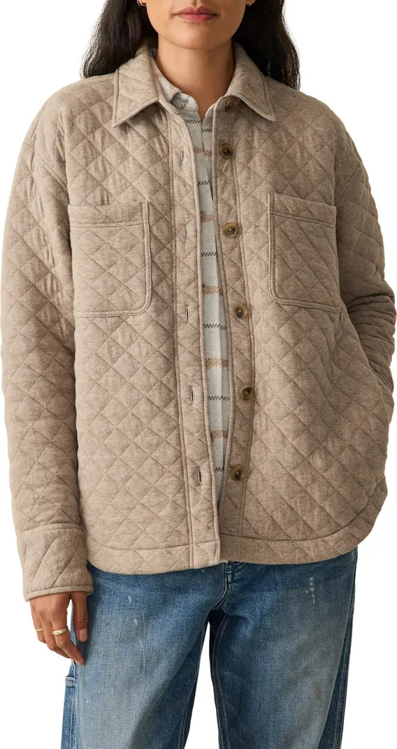 Epic Quilted Shirt Jacket | Nordstrom