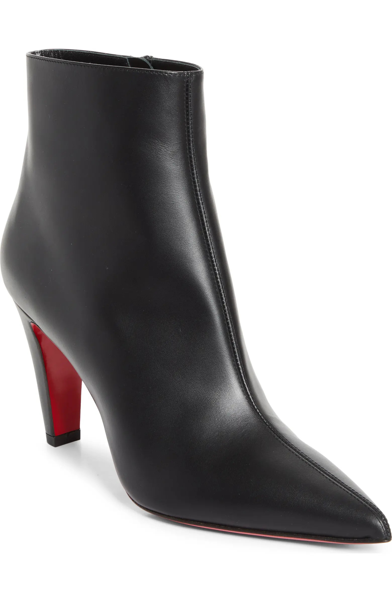 Christian Louboutin Vibella Pointed Toe Bootie (Women) | Nordstrom | Nordstrom