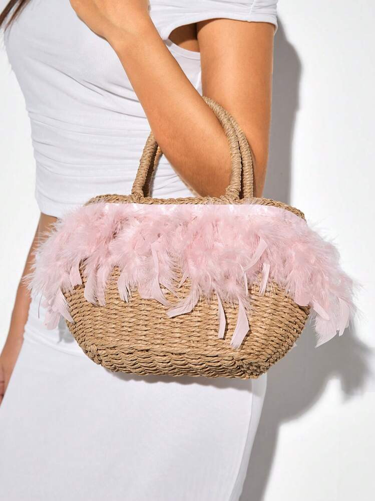 Straw Tote Bag  | SHEIN