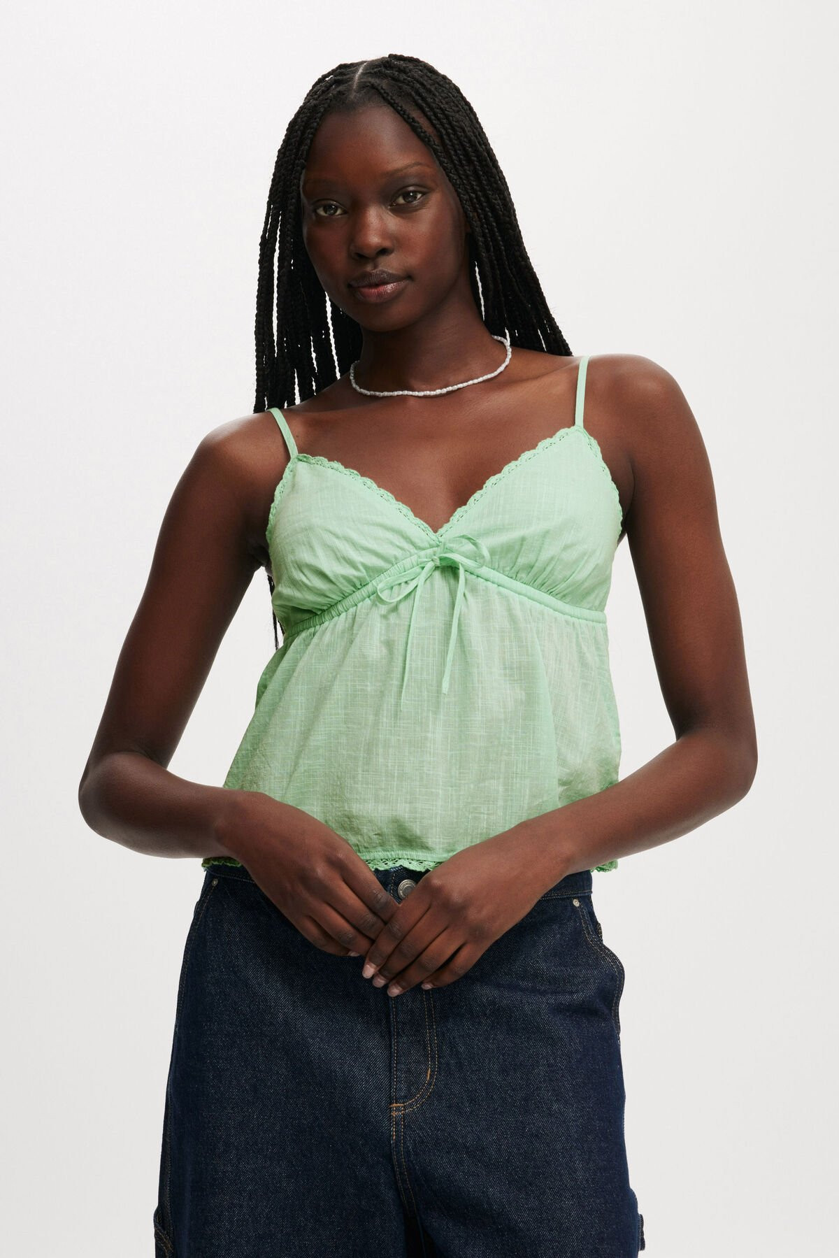 Cotton Lace Cami | Cotton On (US)