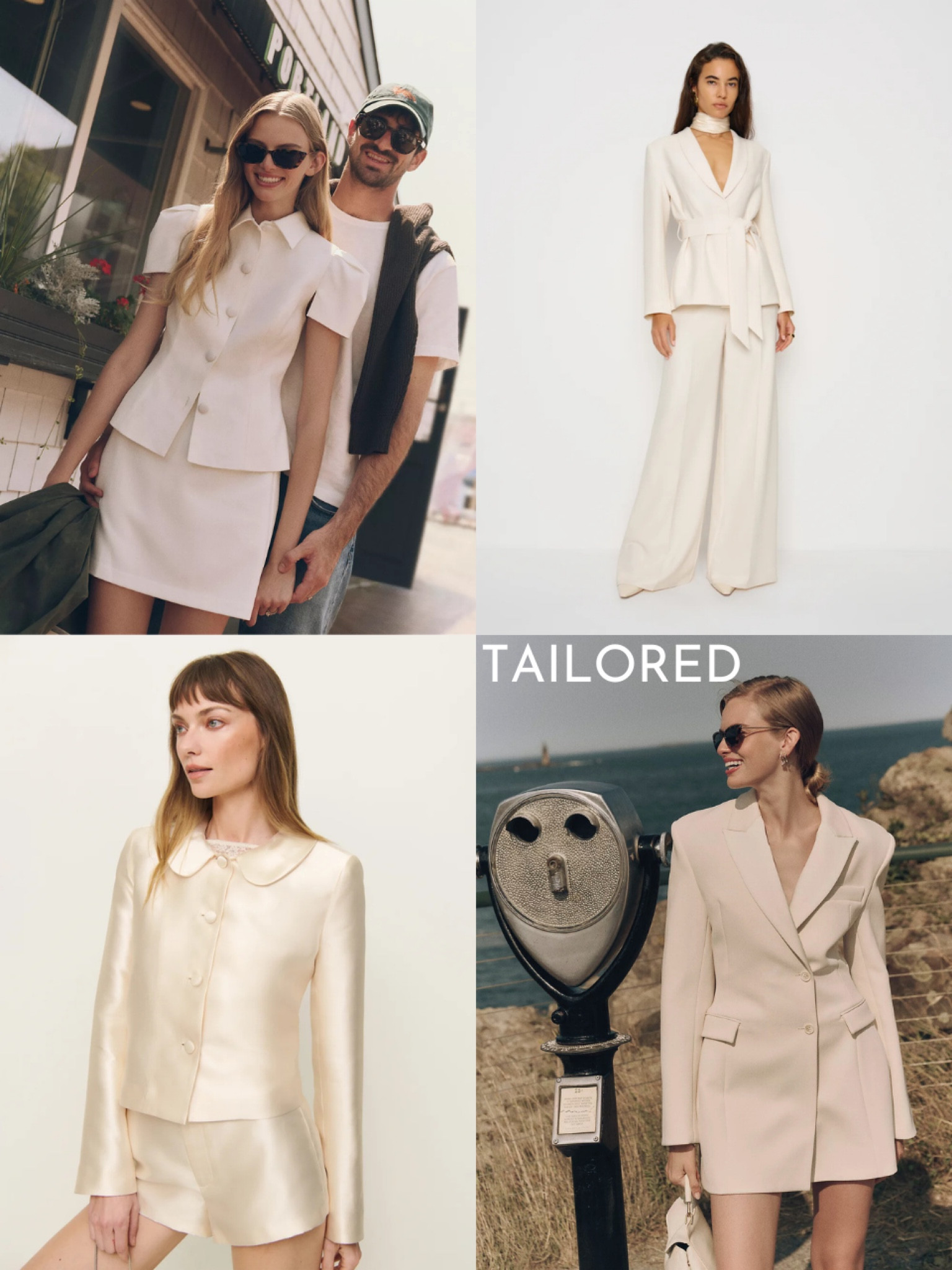 Rehearsal dinner outfits = sorted ✨ Tailored suits and blazers  