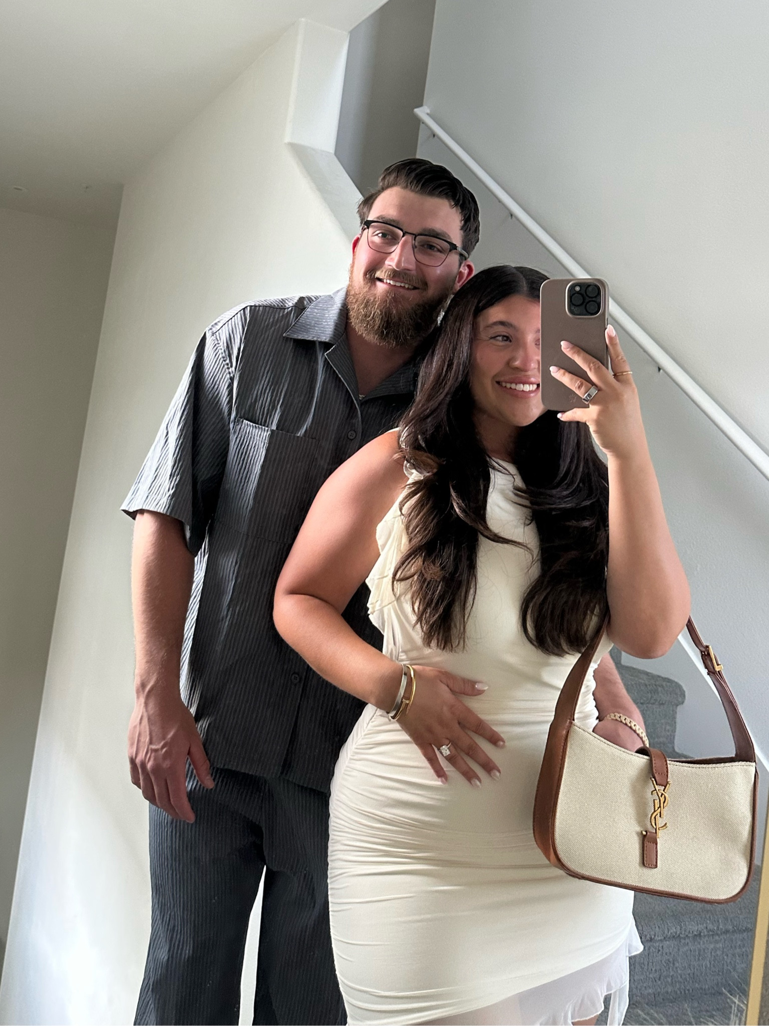 First dinner as fiancés 💍🤍

#engagement #proposal 

#LTKWedding