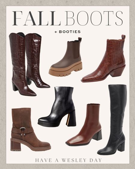 Fall boots and booties that transition perfectly into winter and the holidays too! 

#fallboots #fallbooties #chicstyle

Chic fall shoes. Chic booties. Must have fall boots. Winter boots. Holiday boots. What boots to wear for the holidays. Cold weather boots. Chic style. Chic fall style. Dress cute in cold weather. Knee high boots  

#LTKshoecrush #LTKSeasonal #LTKstyletip