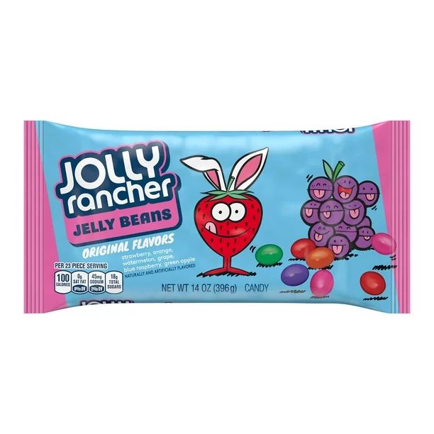 JOLLY RANCHER, Assorted Fruit Flavored Treats, Easter Candy, 14 oz, Bag - Walmart.com | Walmart (US)