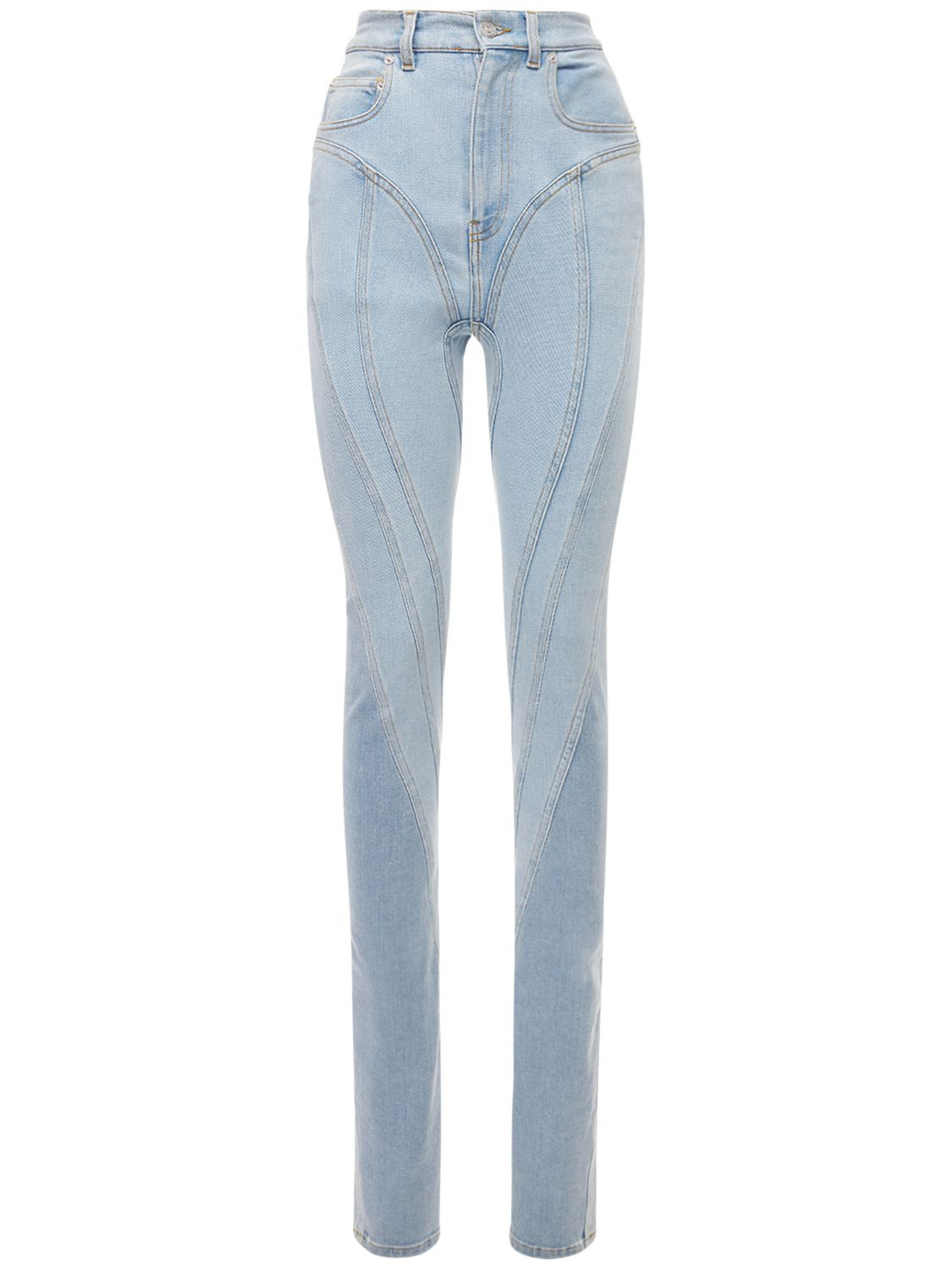 High Waist Stretch Cotton Denim Jeans | Luisaviaroma