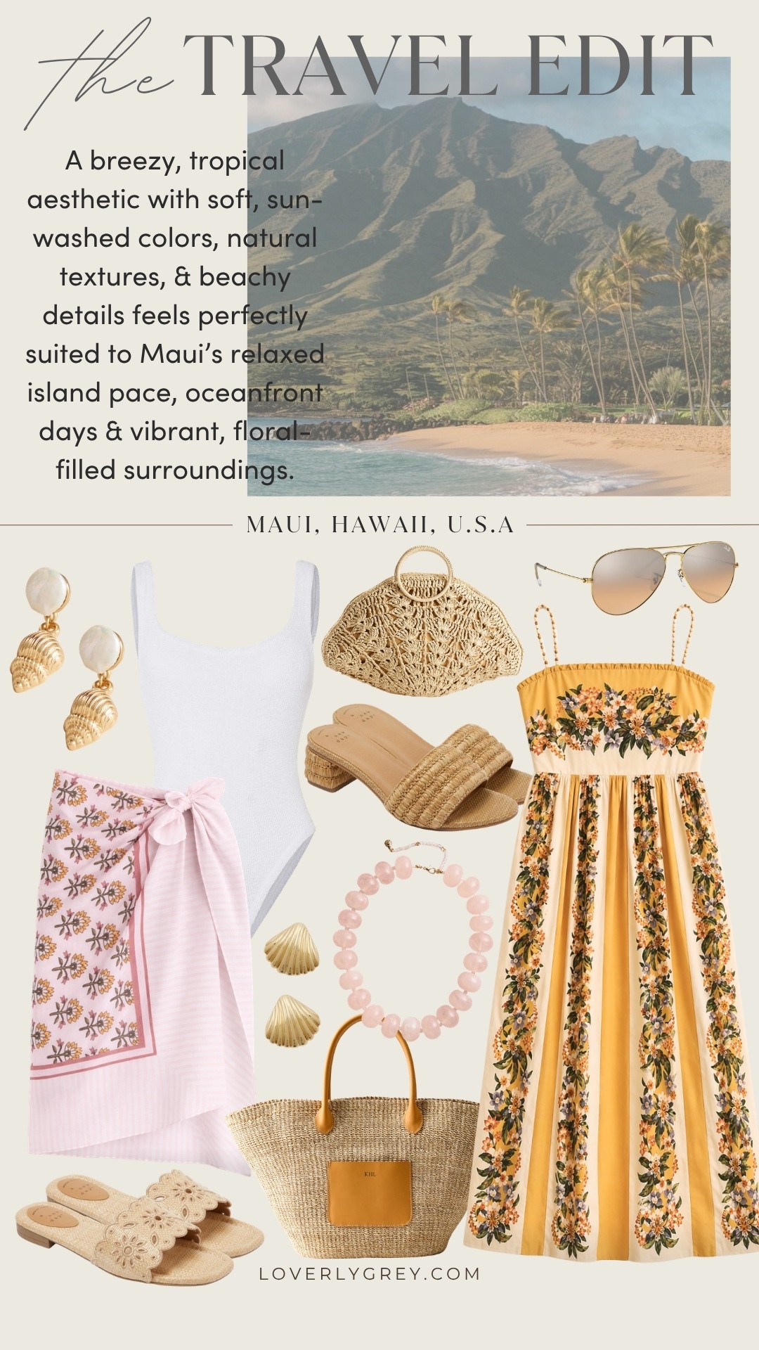 If I was headed to Hawaii this summer, here are some pieces I’d pack with me 💕

Loverly Grey, Maui outfit ideas, Hawaii outfit ideas, travel outfit ideas, summer fashion, resort wear, vacation looks