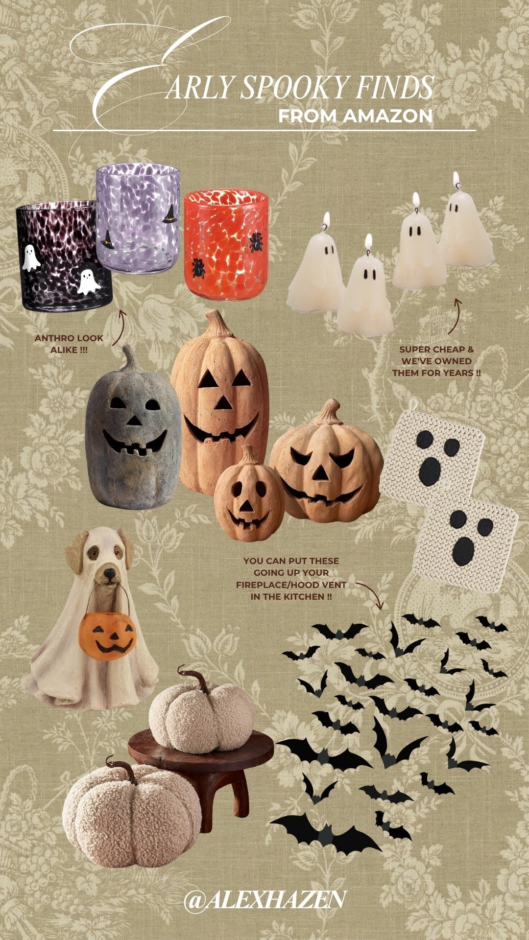 early spooky finds from amazon 👻 

#LTKSeasonal #LTKHome