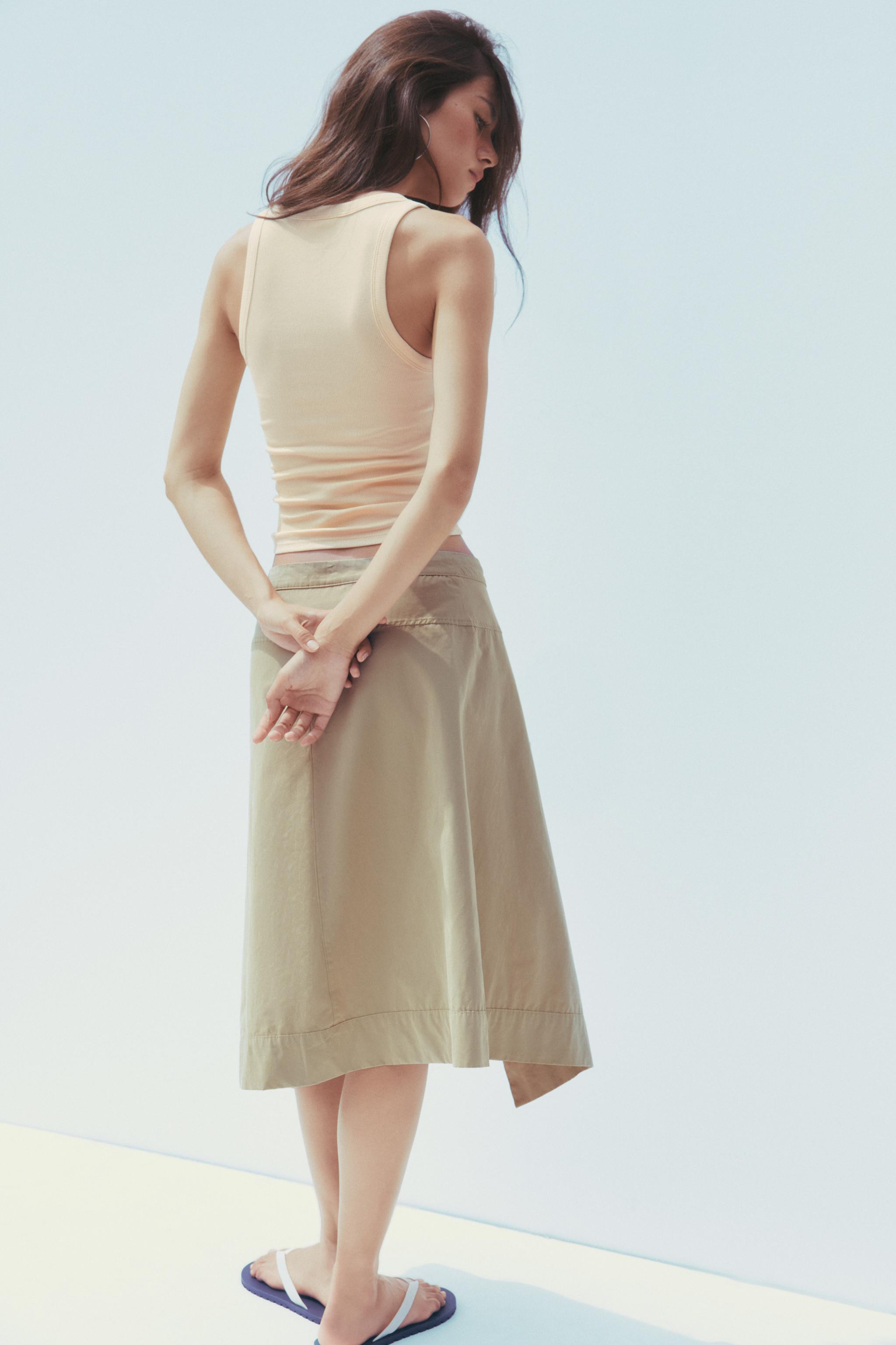 STRAPPY RIB TOP | Zara US