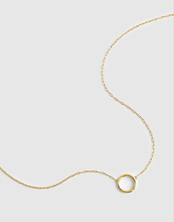 Mini Paperclip Chain Necklace | Madewell