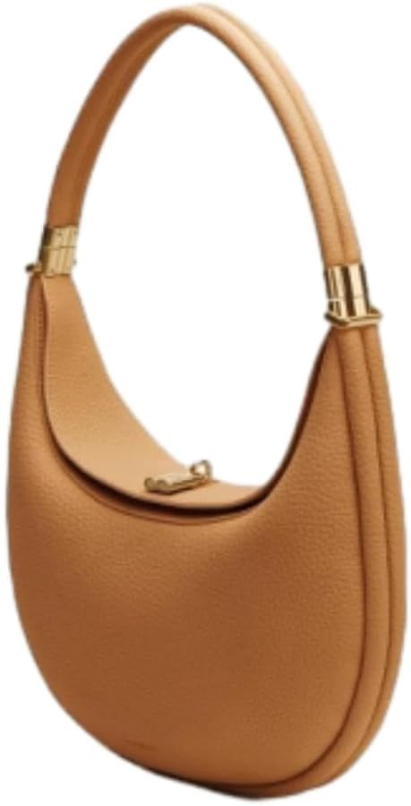 2024 3 In 1 Composite Cowhide Leather Moon Bags Purse For Women,Designer Trendy Crescent Purses F... | Amazon (US)