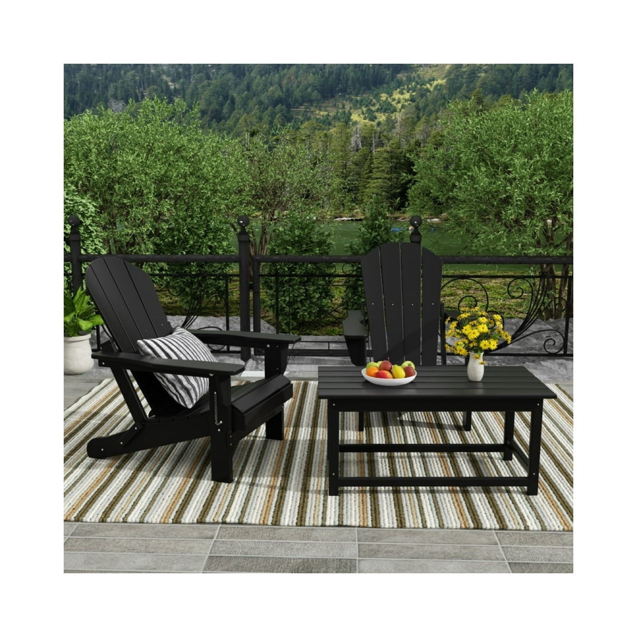 HUGE SALE! Save $285! 🔥 3-Pieces Outdoor Patio Furniture Set, Plastic Adirondack Chair Set with Coffee Table

#LTKSummerEdit #LTKSaleAlert #LTKSeasonal
