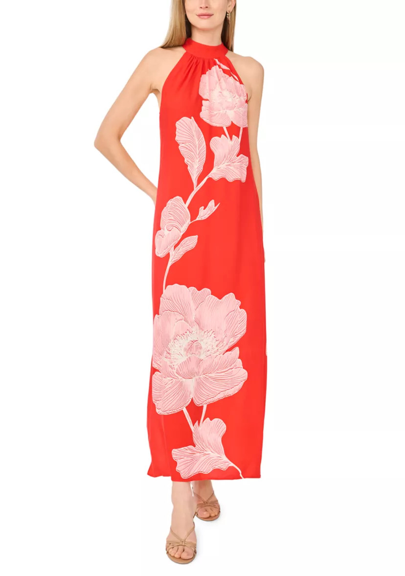 Women's Halter Neck Floral Dress | Belk