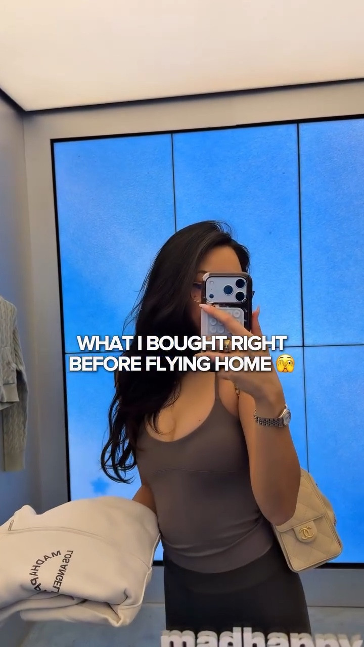 Splurging at Madhappy RIGHT BEFORE flying home 🛫🤑

I felt nice and brought back a matching Madhappy Los Angeles exclusive tshirt for my boyfriend. The off-white santal color looked TOO GOOD not to buy.


#LTKgrwm #LTKootd #LTKdayinmylife