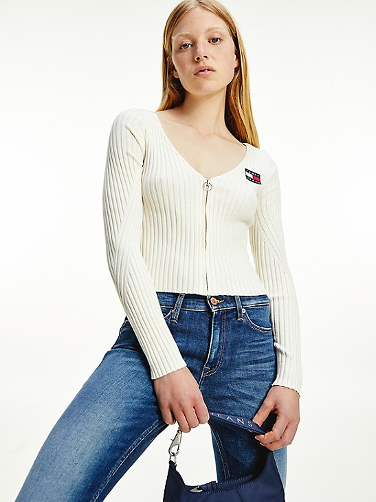 Flag Badge Zip Cardigan | Tommy Hilfiger (US)