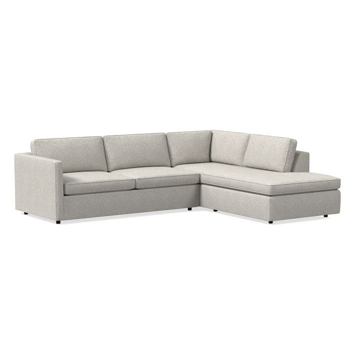 Harris 2-Piece  Sleeper Sectional w/ Bumper Chaise (112") | West Elm (US)