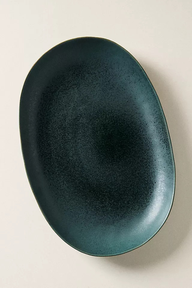 The Jasper Portuguese Stoneware Serving Platter | Anthropologie (US)