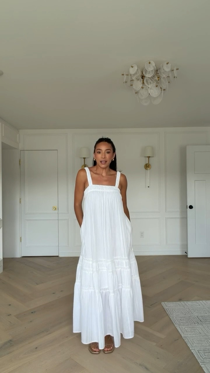 Buy one, get one 50% OFF!! This one is 100% cotton and super lightweight perfect for summer!! Wearing size XS 🤍 

summer outfit, summer dress, midi dress, summer dresses, vacation outfits, dinner outfit, date night outfits, white dress, white midi dress, chic summer outfit, sale alert, abercrombie sale

#LTKSaleAlert #LTKSeasonal