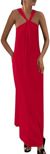 PRETTYGARDEN Women Sleeveless Casual Flowy Maxi Dress | Soft Lightweight Fabric, Strappy Loose Fi... | Amazon (US)