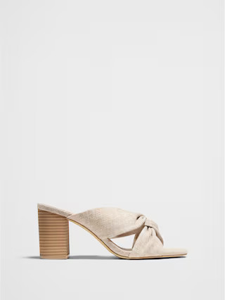 Crossover Heeled Sandal | Banana Republic Factory