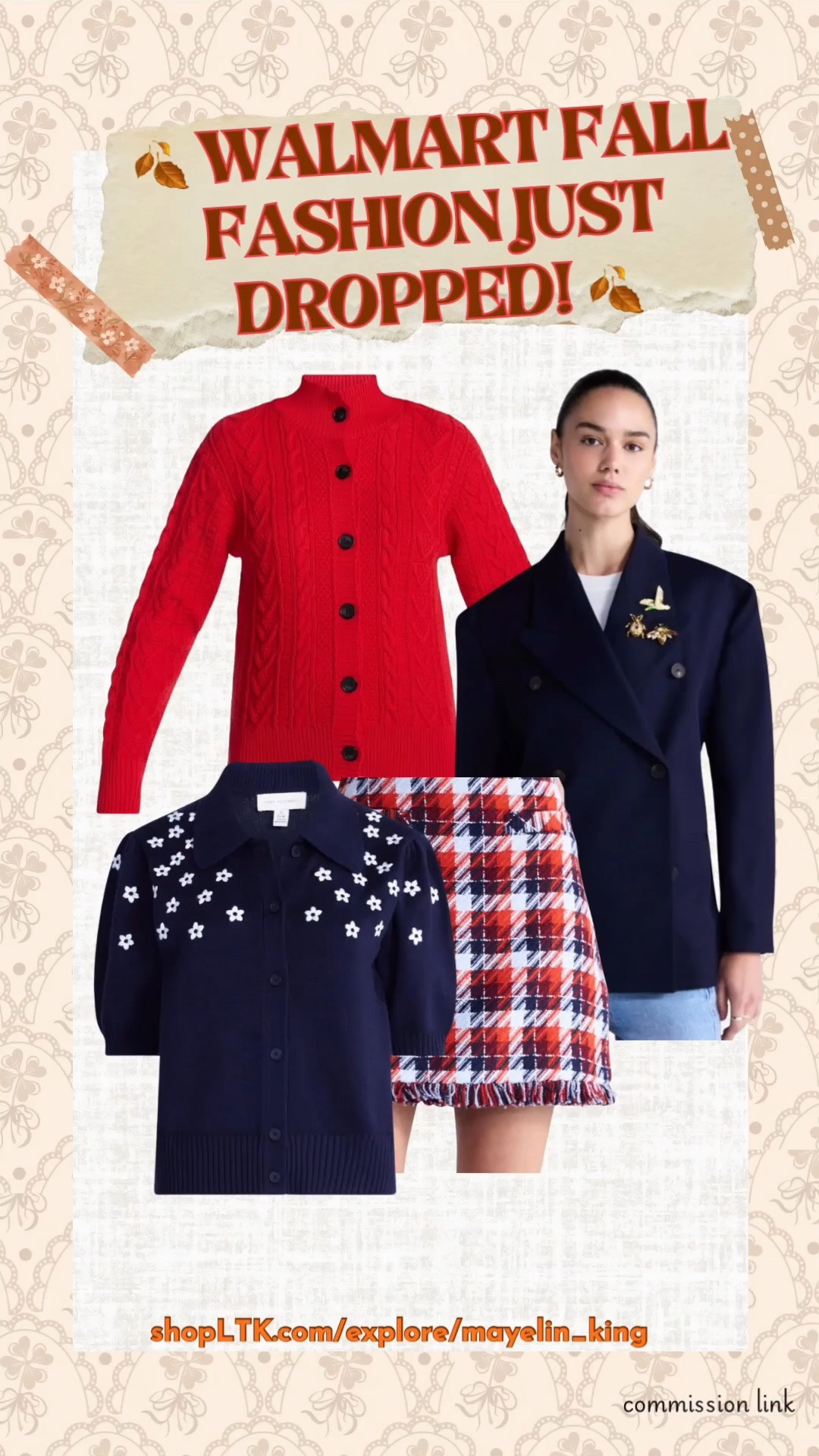 fall outfits women over 50
🍂 WALMART FALL FASHION JUST DROPPED! 🍂

Fall fashion is coming in HOT, and Walmart has some seriously cute new arrivals! 👀🤎 From flattering everyday pieces to easy layers, these are the kind of finds that can refresh your wardrobe without breaking the bank.

Because looking stylish AND feeling confident shouldn’t have to cost a fortune. ✨

Which one would you wear? 👇🏽 Save this for your fall shopping list and check out my finds! 🛍️🍂

#ltkseasonal #ltkmidsize

#LTKootd #LTKxWalmart #LTKPlusSize