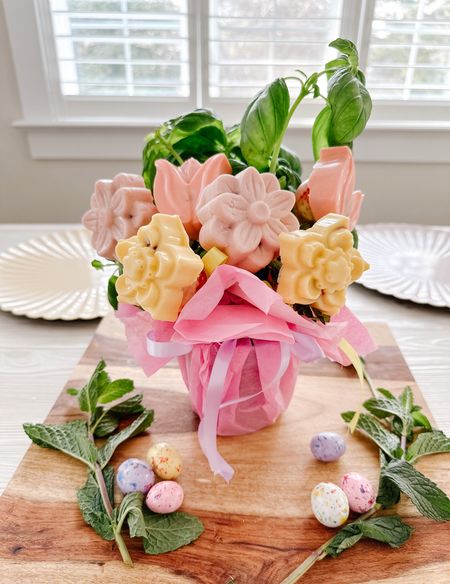 Make a chocolate covered strawberry floral arrangement 

#LTKparties #LTKSeasonal #LTKhome