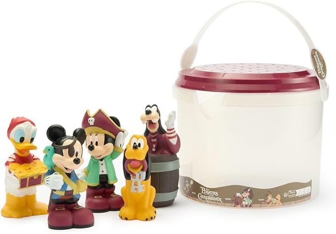 Disney Store Official Bath Set (Pirates of the Caribbean) - Kids Bath Accessories with Beloved Di... | Amazon (US)