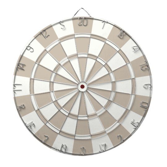 Khaki And White Dartboard With Darts | Zazzle.com | Zazzle