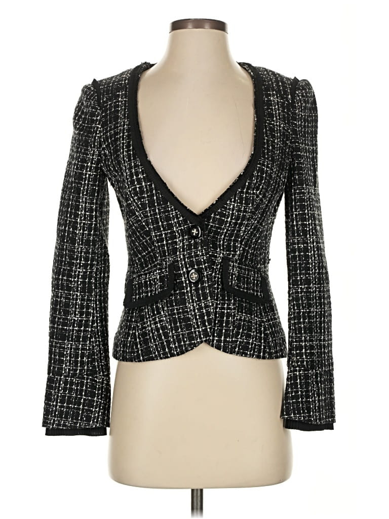 White House Black Market Tweed Black Blazer Size 0 - 66% off | ThredUp (US)