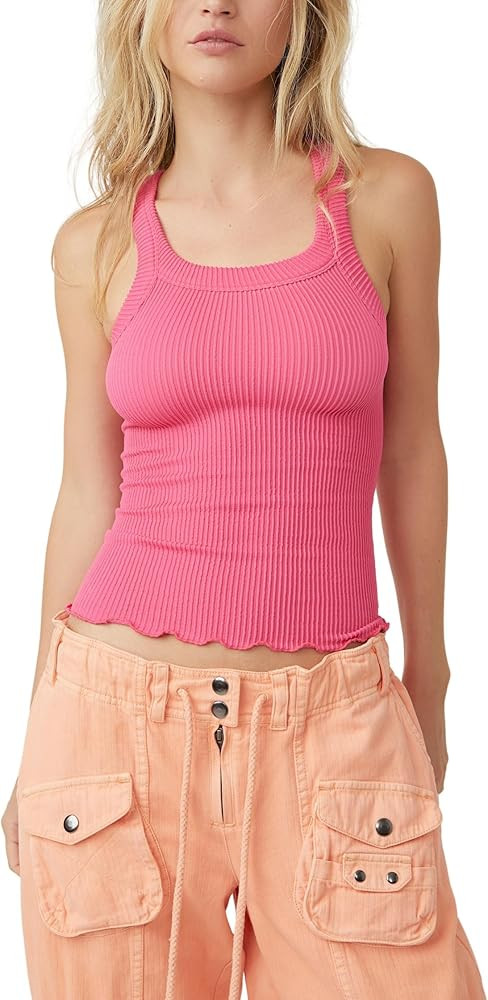 Free People Women's Ribbed Seamless Tank | Amazon (US)