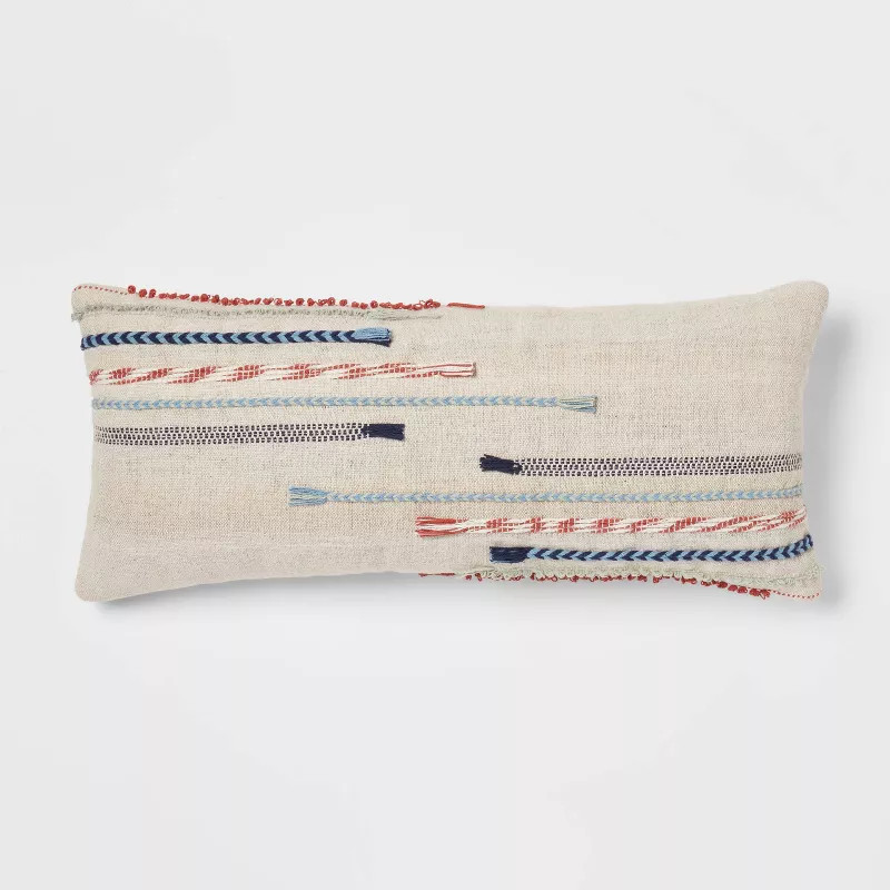 Oversized Lumbar Throw Pillow Neutral - Threshold™ | Target