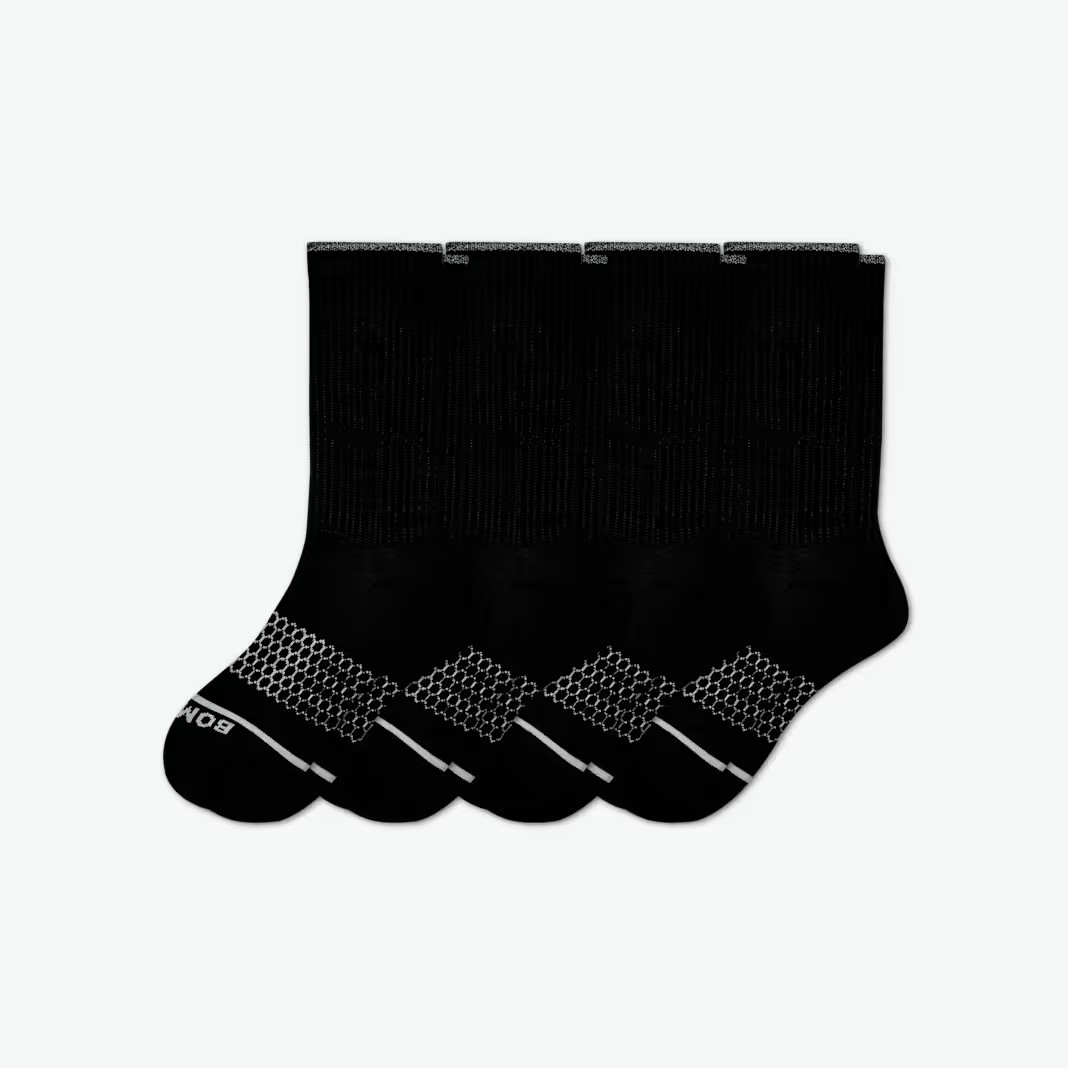 Men's Merino Wool Blend Calf Sock 4-Pack | Bombas