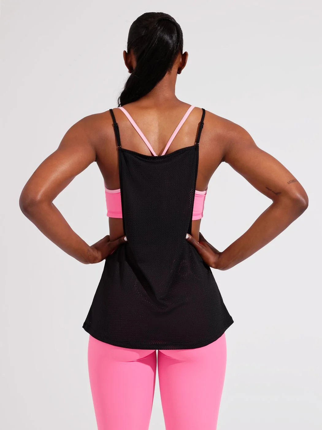 Jive Jersey Tank - Onyx Black | Buffbunny