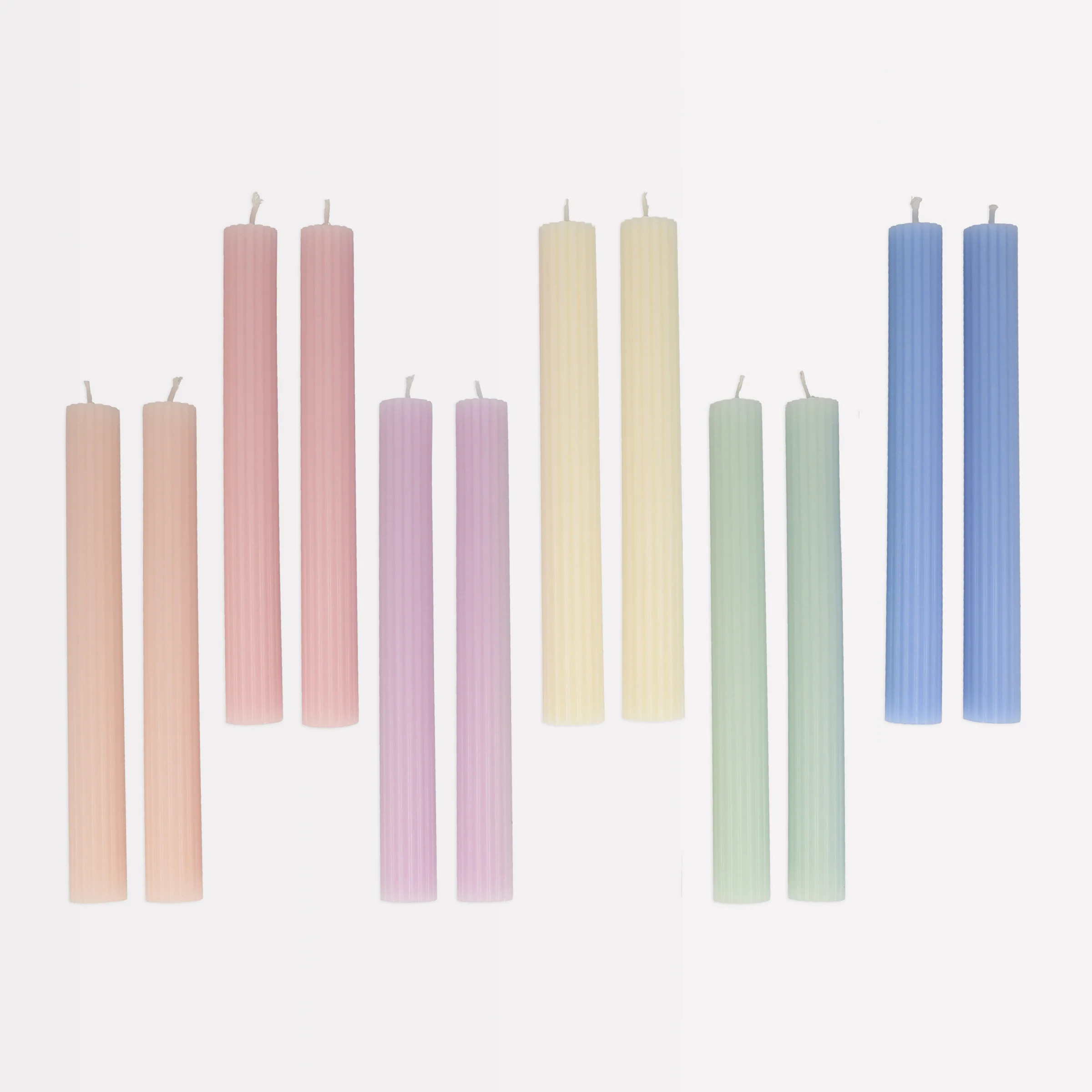 Pastel Tall Candles | Meri Meri