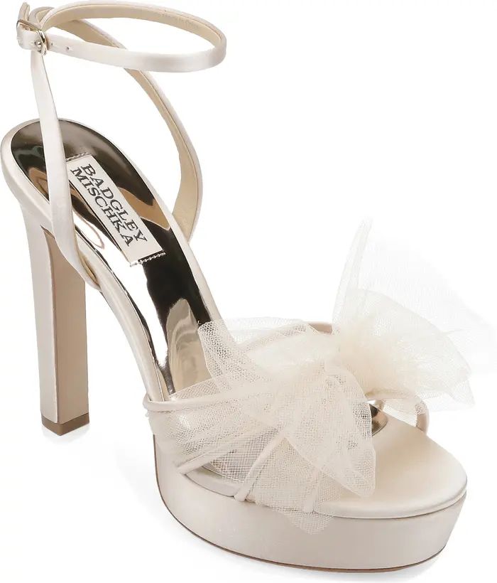 Badgley Mischka Collection Sophie Ankle Strap Platform Sandal | Nordstrom | Nordstrom