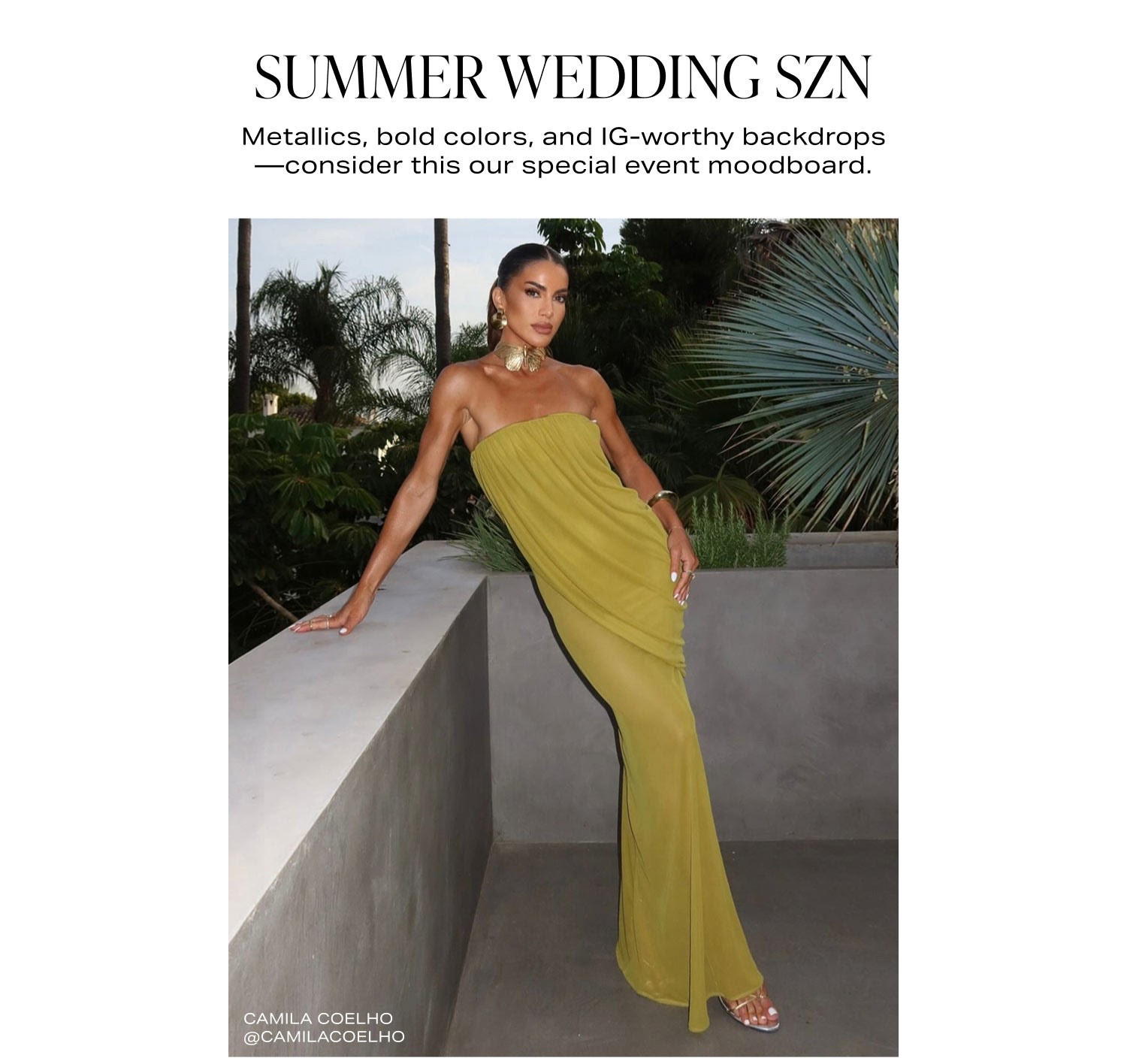 Summer wedding season is here, and finding the perfect wedding guest dress has never been easier. I’m sharing elegant wedding guest dresses, formal dresses, black tie wedding attire, cocktail dresses, destination wedding outfits, garden party dresses, beach wedding looks, luxury-inspired evening wear, and statement accessories that are perfect for every celebration. Whether you’re attending a summer wedding, rehearsal dinner, bridal shower, engagement party, or formal event, these timeless styles will have you looking effortlessly chic. Save this post for your next special occasion and shop all of my favorite wedding guest fashion finds.

#LTKStyle #LTKFashion #LTKFinds #WeddingGuestDress #WeddingGuestOutfit #SummerWedding #FormalDress #CocktailDress #BlackTieWedding #DestinationWedding #BeachWedding #GardenPartyDress #BridalShowerOutfit #EngagementParty #SpecialOccasionDress #EveningWear #LuxuryFashion #ElegantStyle #DesignerInspired #SummerStyle #VacationStyle #DateNightDress #EventStyle #FashionInspo #LuxuryStyle #WhatToWear #OccasionWear #RevolveStyle #WeddingSeason #ShopTheLook