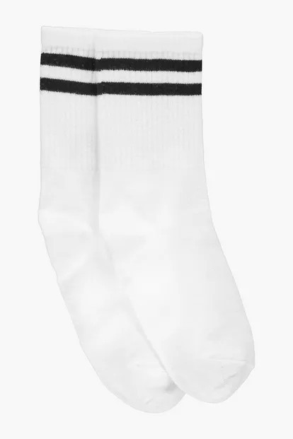 Sports Stripe Ankle Socks | Boohoo.com (UK & IE)