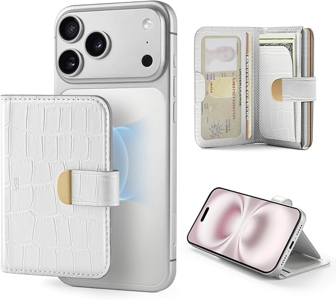 ESR Aura Clutch for MagSafe Wallet for Women, 5 Card Holder, RFID Blocking | Amazon (US)