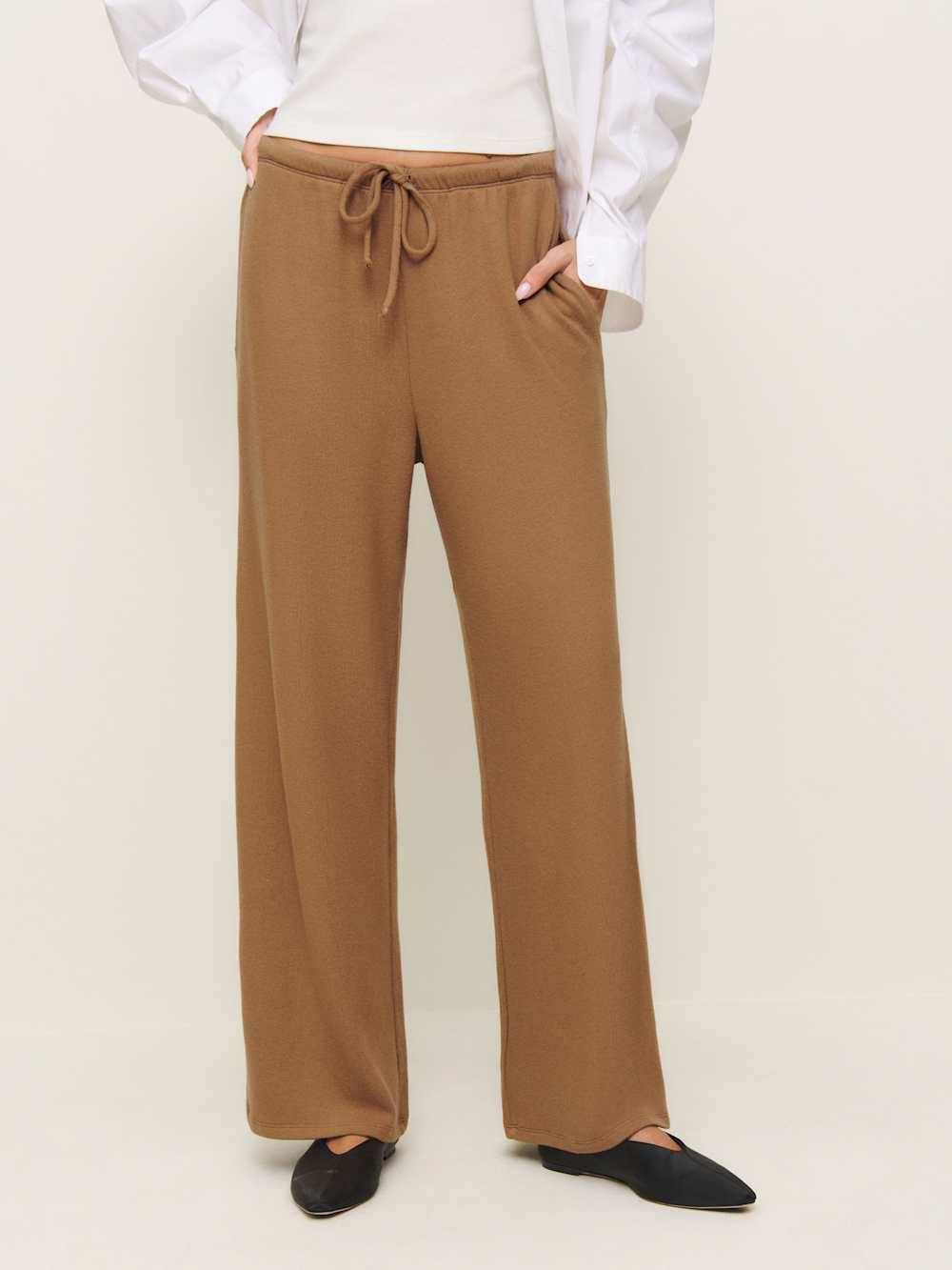 Olina Knit Pant | Reformation (Global)