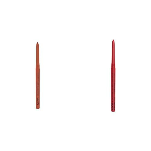 NYX PROFESSIONAL MAKEUP Mechanical Lip Liner Pencil, Nude and Red | Amazon (US)