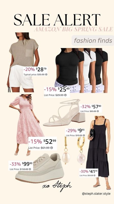 Amazon big spring sale fashion finds! 

#LTKsalealert #LTKstyletip #LTKSeasonal