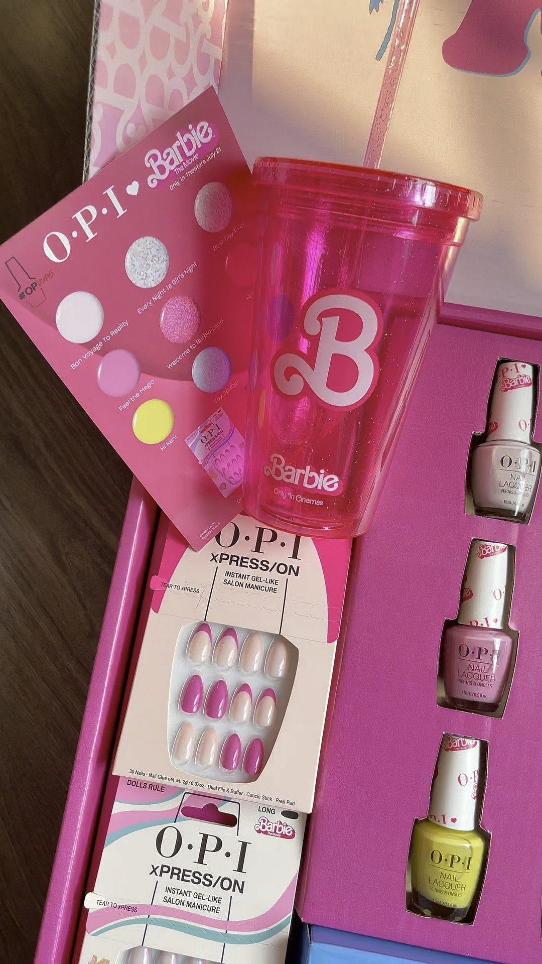 Opi is over here making all my Barbie dreams come true 🩷 

XPress/On Nail Art:
🩷 Barbie Dreamhouse
🩵 Dolls Rule

9 Nail Lacquers:
🤍 Bon Voyage to Reality!
🩶 Every Night is Girl’s Night
🩷 Best Day Ever
🩷 Feel the Magic
🩷 Welcome to Barbie Land
🩷 Hi Barbie!
💛 Hi Ken!
🩵 Yay Space!
🩵 My Job is Beach

#opi #nailpolish #pressonnails #nail #nails

#LTKFind #LTKbeauty #LTKstyletip