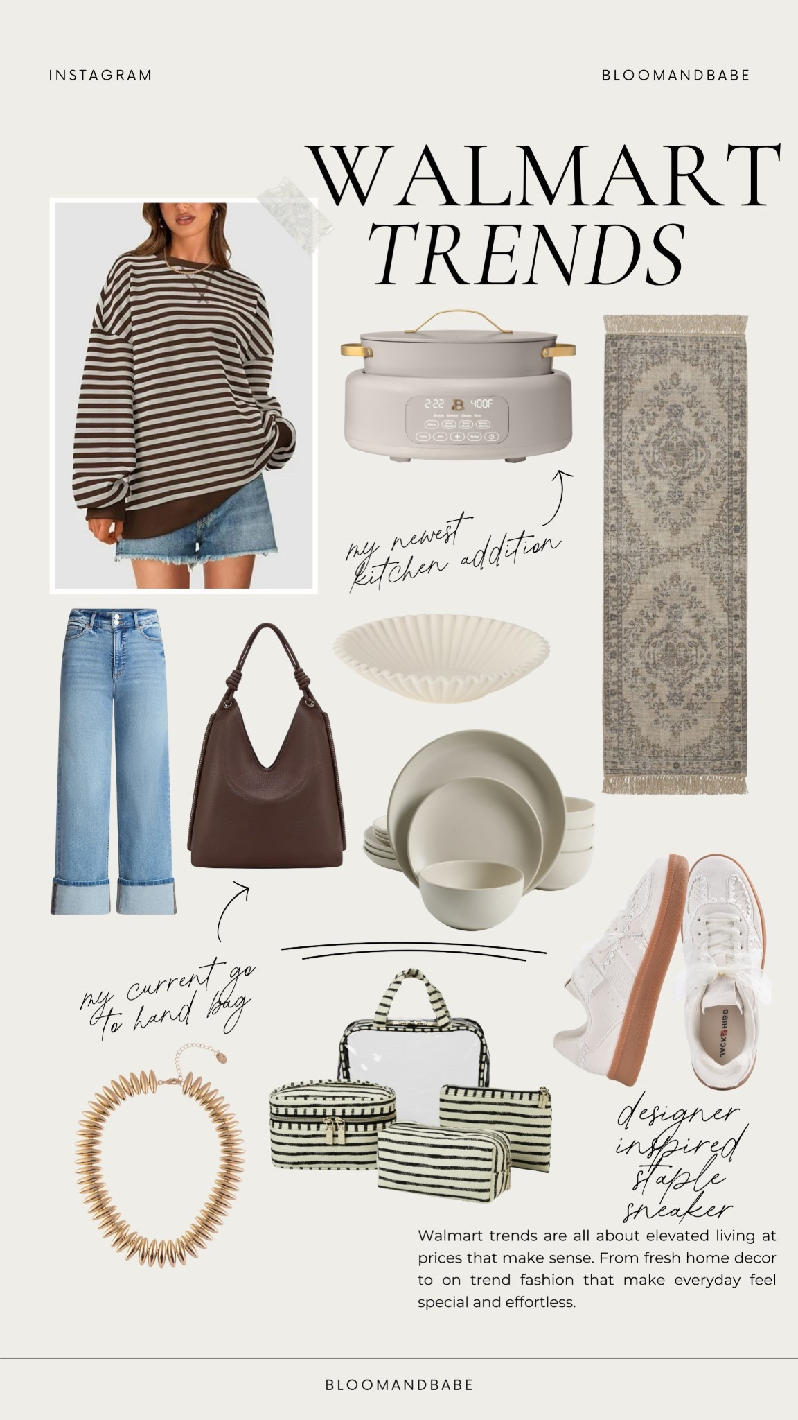 My mini Walmart trend report. The pieces that are popping up everywhere and totally making sense this season. 

#LTKootd #LTKHome #LTKdayinmylife