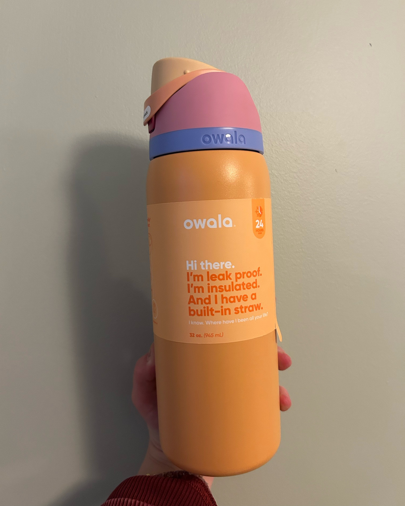 Upgraded my Stanley cup for this guy! Love that it has a lid & straw. Comes in such cute colors too.💌

Owala Bottle | Stanley | Gift guide for her | bridesmaid gift | teacher gift | mothers day gift | fitness gift guide | target | amazon | orange and pink | valentines gifts

#owala #waterbottle #pastel

#LTKWatchNow #LTKU #LTKGiftGuide