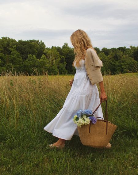 The new @jcrew summer collection…making me want to keep my phone perpetually on do not disturb.  Wearing a size 0 in this white dress! Shoes run TTS @Shop.LTK #sponsored #liketkit #InJcrew