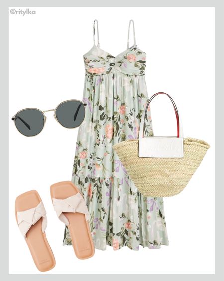 Resort wear 2023

Abercrombie green dress
Green floral dress
Beach bag
White sandals 2023
Sunglasses 


#resortwear #resortwear2023 #vacationoutfits #vacationdress #abercrombiedress #beachvacationdress

#LTKunder50 #LTKtravel #LTKSeasonal