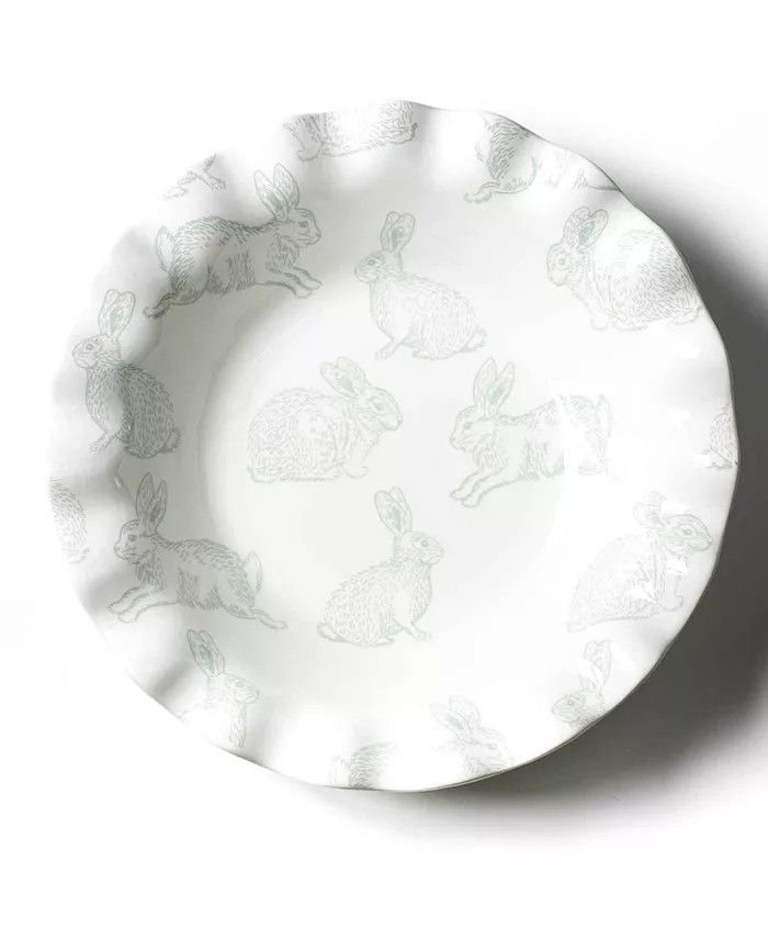 by Laura Johnson Speckled Rabbit Ruffle Best Bowl | Macys (US)
