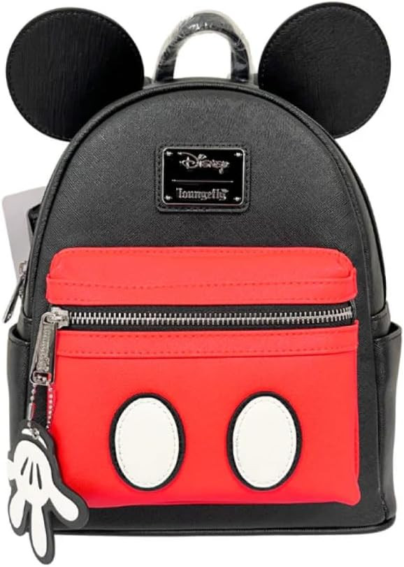Loungefly x Mickey Suit Mini Saffiano Faux Leather Backpack | Amazon (US)