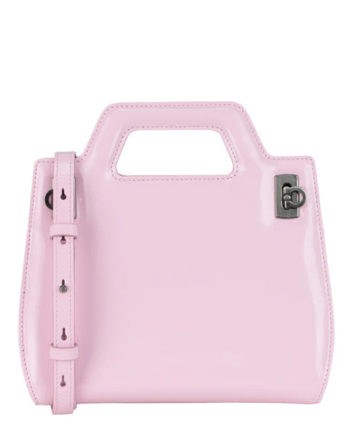 Mini Wanda Leather Top-Handle Bag | Shop Simon