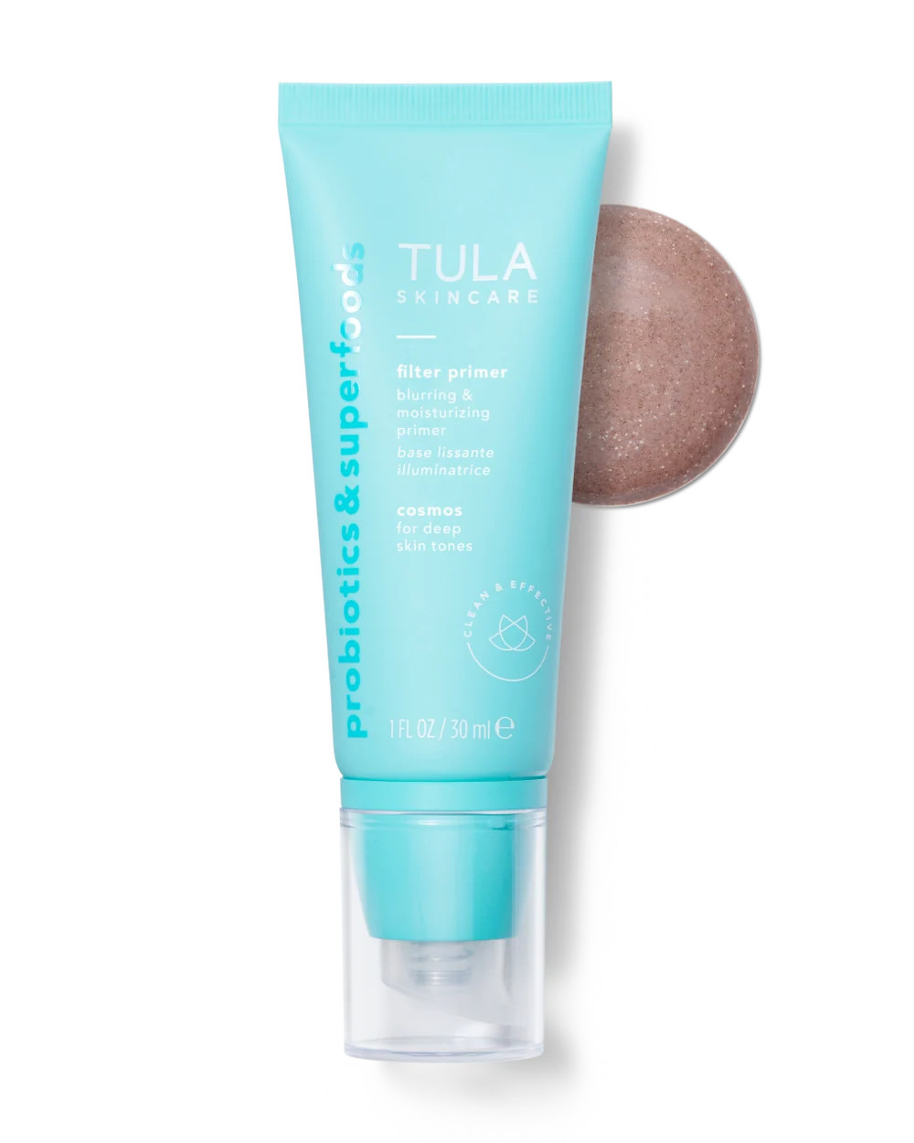 tinted blurring primer - cosmos - deep | Tula Skincare