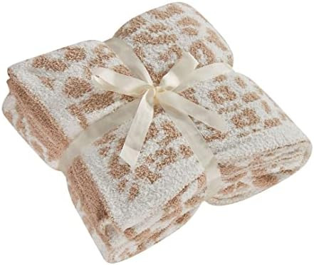 Adory Sweety Fleece Knit Throw Blanket Double-Sided Leopard Lightweight Cozy Microfiber Super Soft T | Amazon (US)